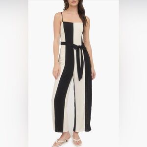 Blu Pepper Colorblock Wide Leg Jumpsuit